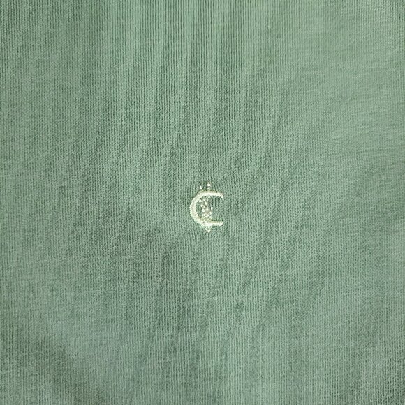 Criquet Slim Fit Mens Large Green Short Sleeve Golf Polo Shirt Green Stretch - Picture 5 of 9